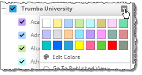 Default color palette